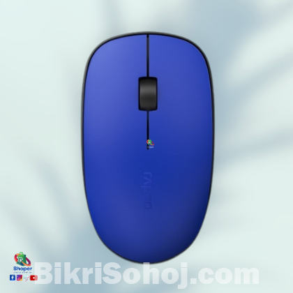 Rapoo M200 Multi-Mode Wireless Silent Mouse Blue & Black